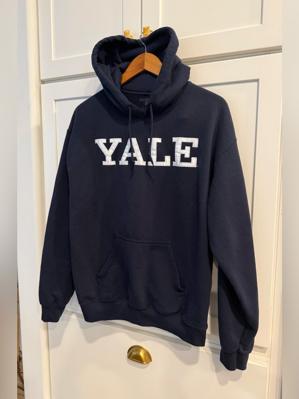 YALE size Medium blue hoodie Yale University